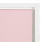 Sylvie Pink Zebra Framed Canvas by Dominique Vari
