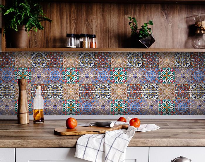 8 X 8 Mancuso Removable Peel and Stick Tiles