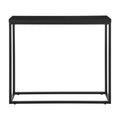 Modern Black Gloss on Black Console Table