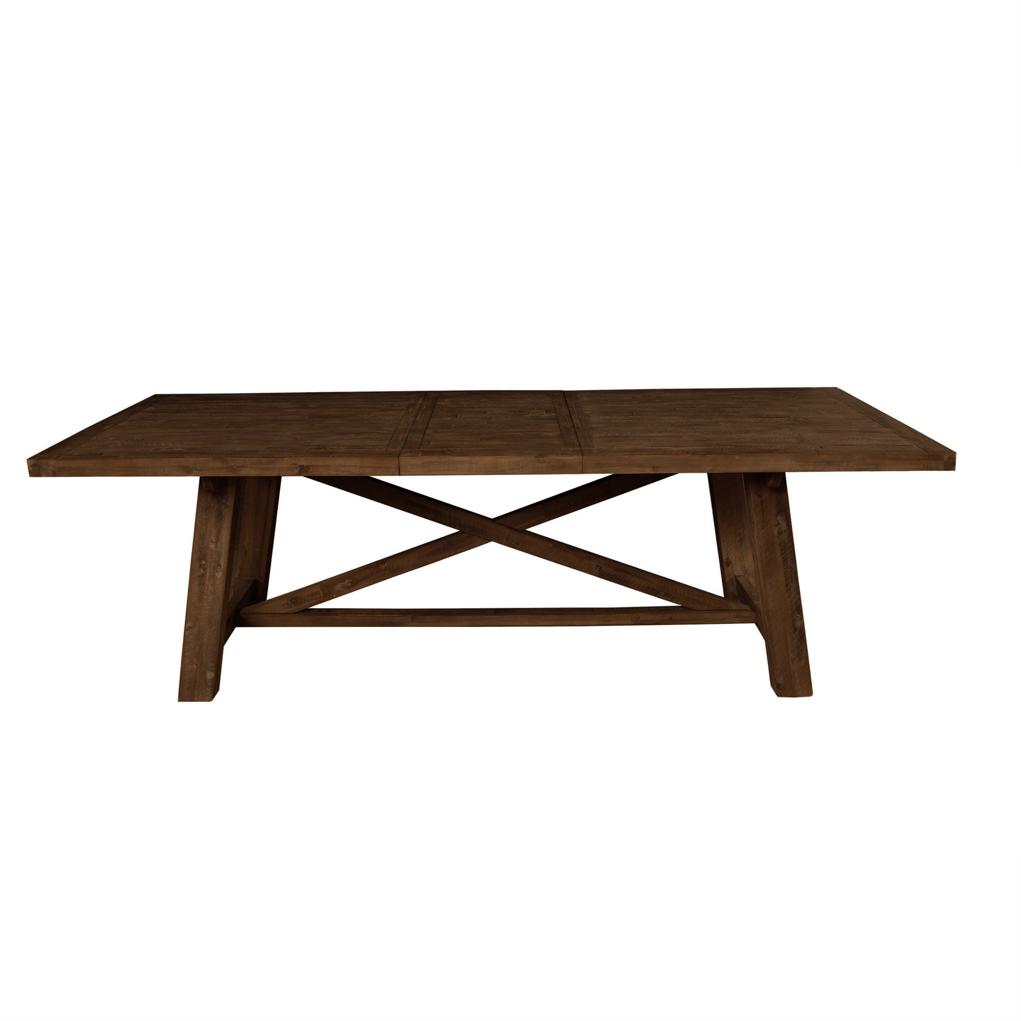 Newberry Rectangular Dining Table, Medium Brown