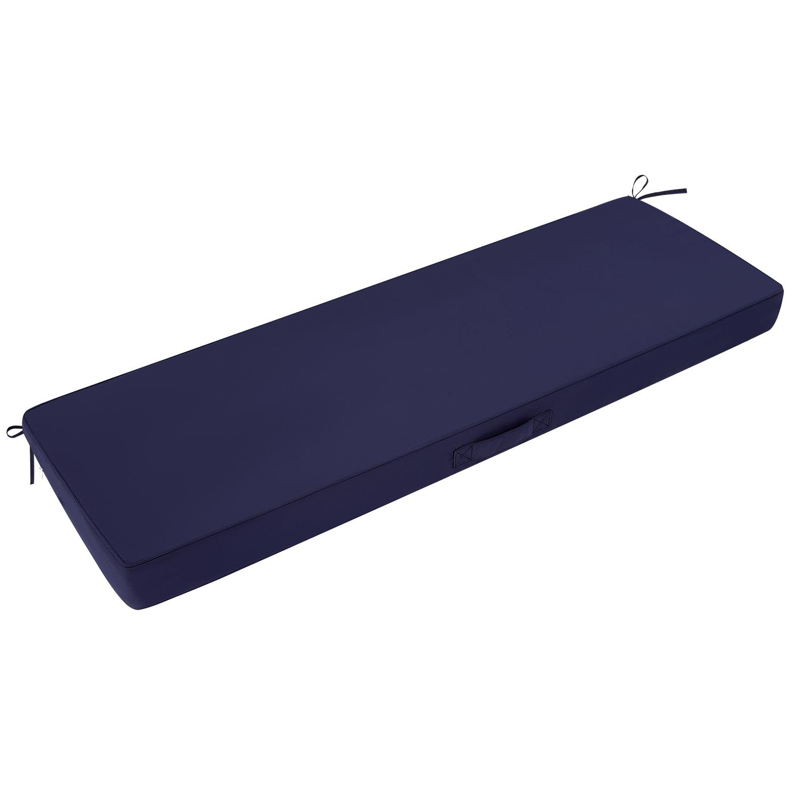 Shacos Outdoor Bench Cushions 48 X 16 Inch, 3.2 Inch Thick High-Density Bench Cushion, Waterproof Fade Resistant Removable Cover
