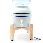 Bluewave Lifestyle Counter Wood Stand - 7.5'', Natural Varnish