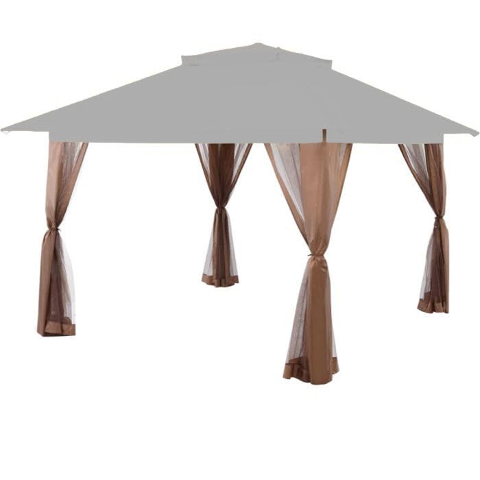 Garden Winds Custom Fit Replacement Canopy Top Cover Compatible with The Crown Shades 13 X 13 Pop Up Gazebo - Upgraded RIPLOCK