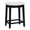 Claridge White Pu Counter Stool