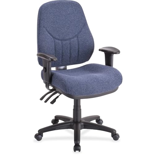 Lorell Baily High-Back Multi-Task Chair, Blue