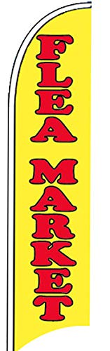 4Less Flea Market Windless Swooper Flag Feather Banner Sign (Flag Only) Yb