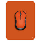 Audimi Small Mouse Pad 6 X 8 Inch, Mini Mouse Pad Thick For Laptop Wireless Mouse Home Office Travel, Portable & Washable (Orang