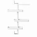 Oblivion Shelf Storage Rack 1 Pc  Multipurpose 4 Tier Rotating 360 Kitchen Organizer Stand For Bathroom, Cosmetics & Pantry Sto