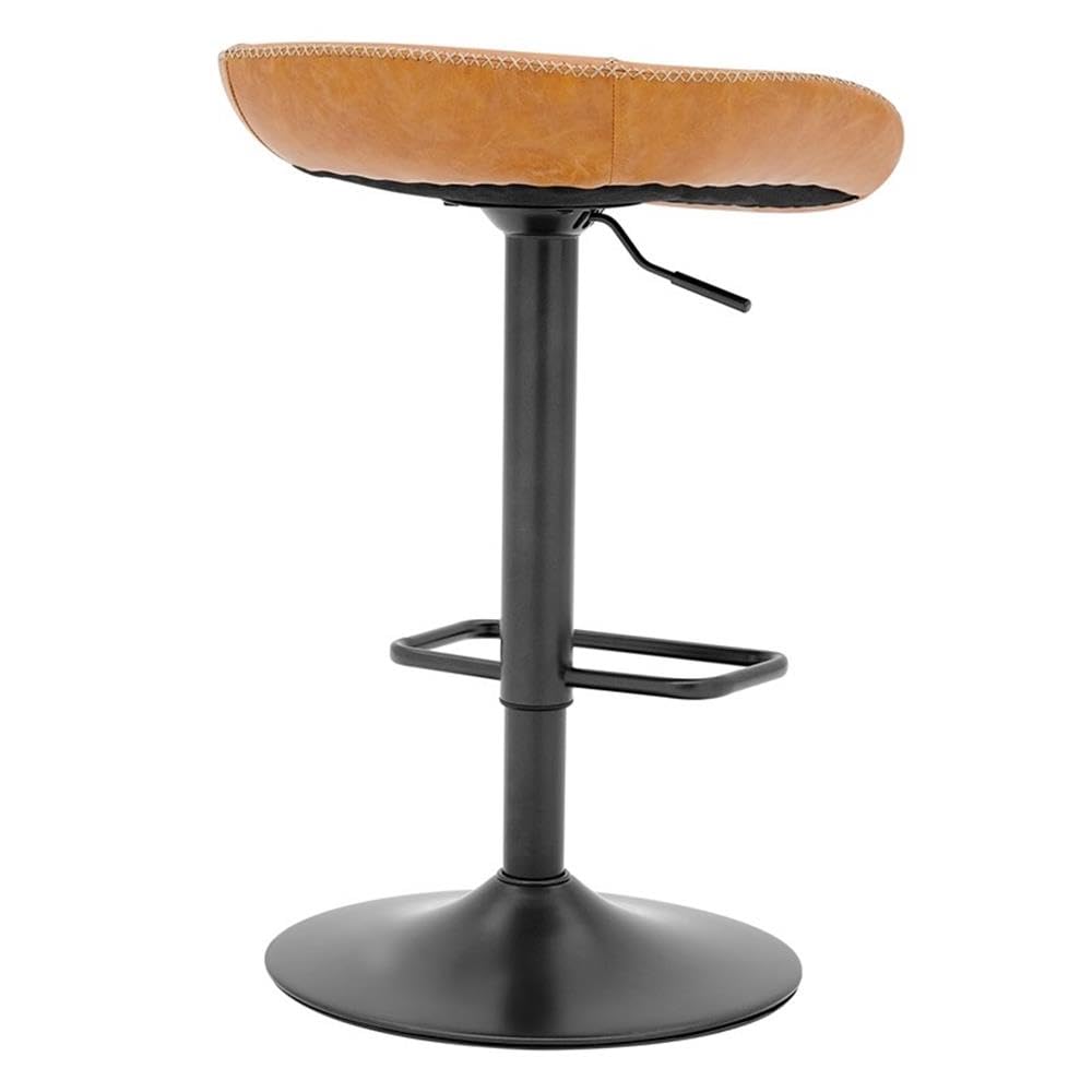 Npd Furniture And More New Pacific Direct Rogue Kd Pu Gaslift Bar Stool, (Set Of 2), Yellow