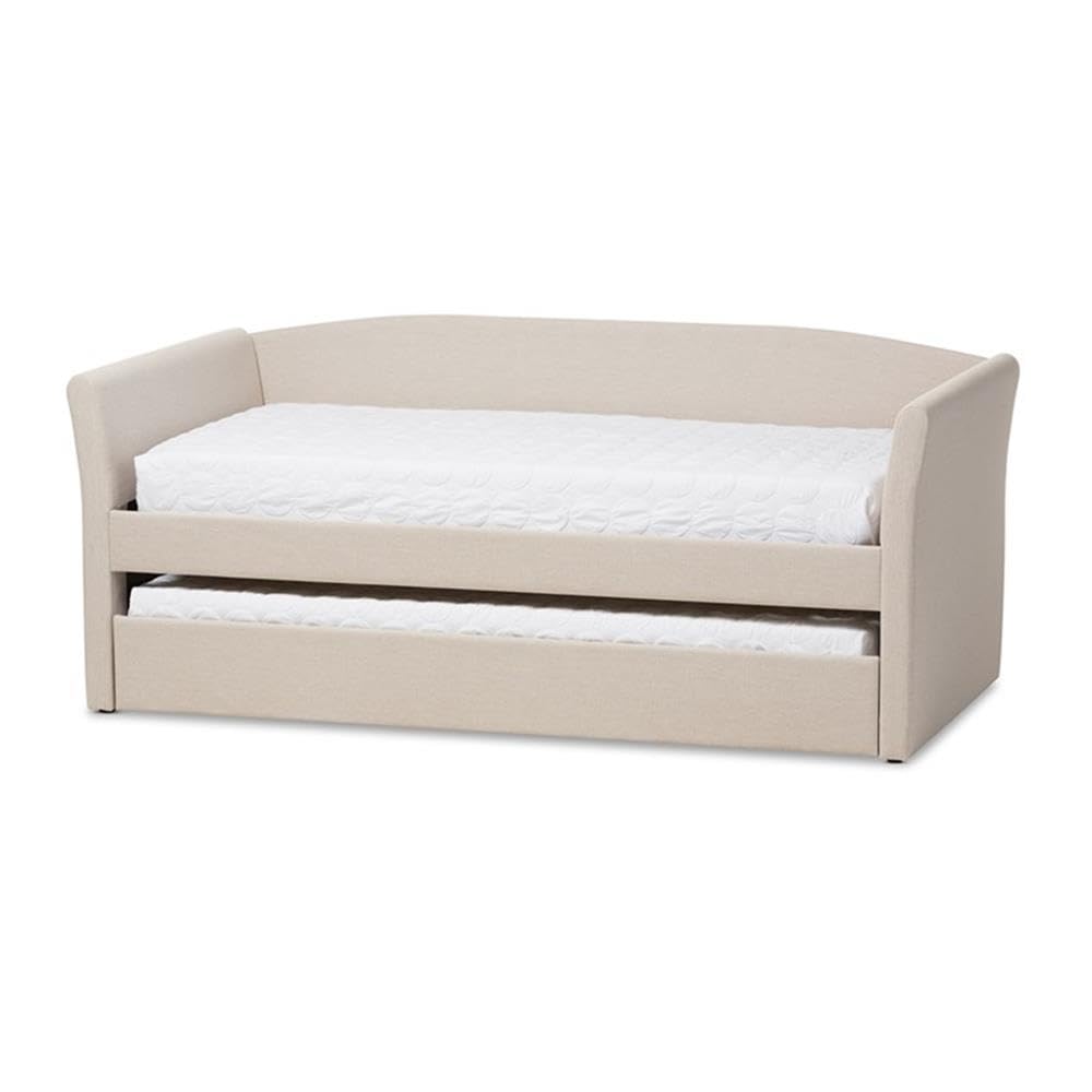 Baxton Studio Camino Daybed Beige