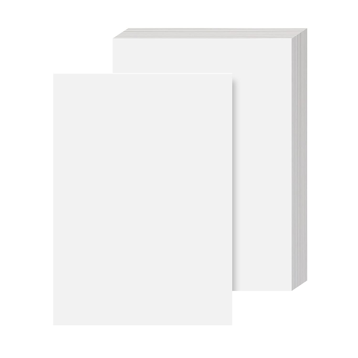 A3 White Heavyweight Card Stock | Extra Thick & Durable 80Lb Cover (216 Gsm) - Smooth Finish | For Arts & Crafts, Charts, Presen
