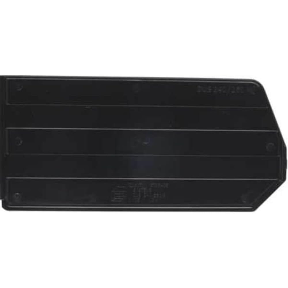 Quantum Storage Systems DUS240250 Solid Stack and Hang Dividers Black 6 Pack