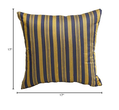 Blazing Needles Polyester Jacquard Throw Pillow, 17&quot;, Royal Wedding