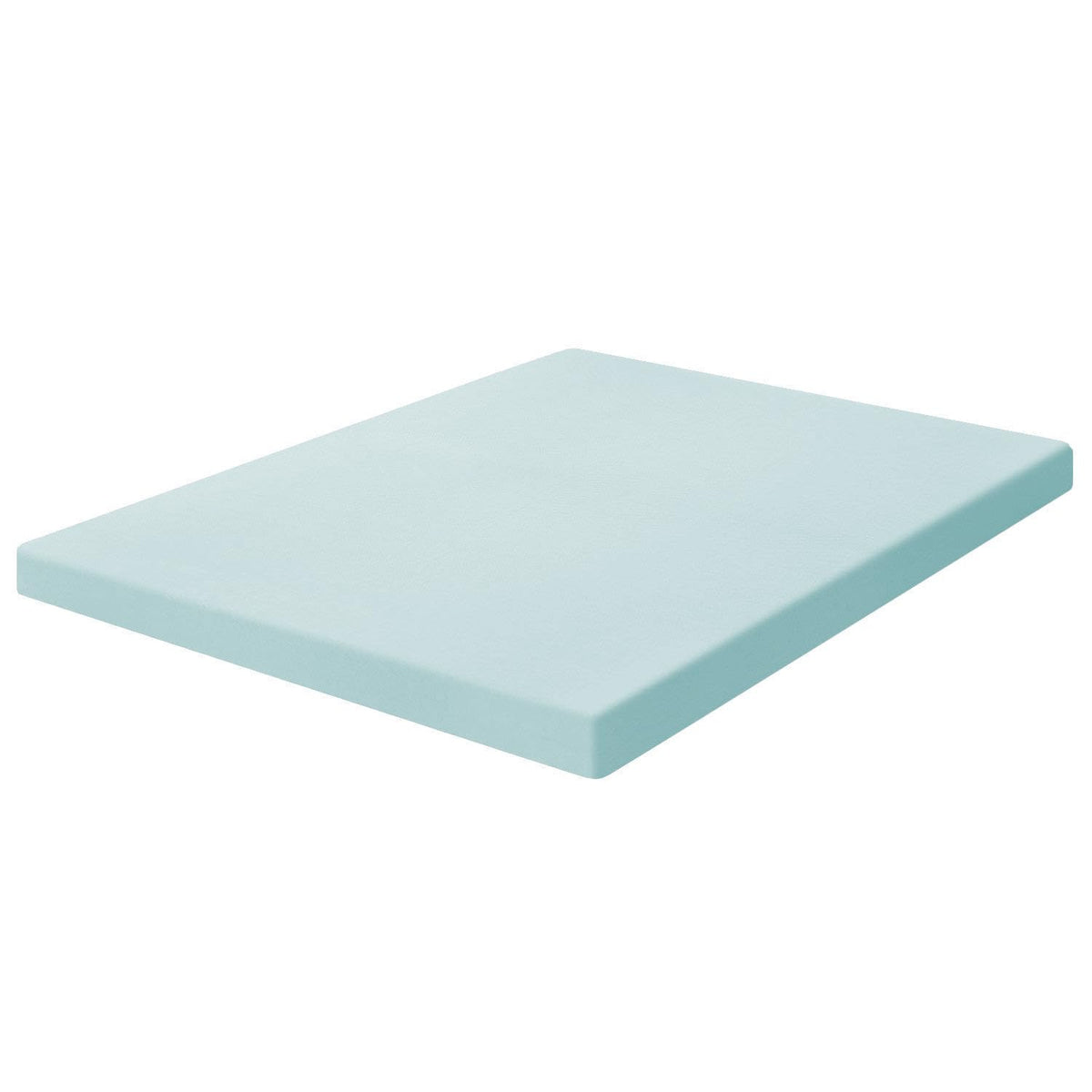 Waterproof Mattress Cover And Full/Double Size 2 Inch Thick 4 Pound Density Visco Elastic Memory Foam Mattress Bed Topper Made I