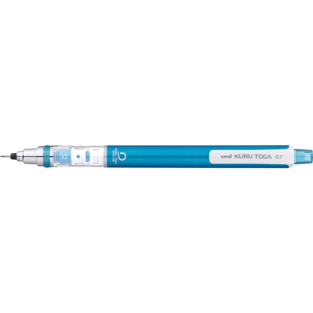 Uni Mechanical Pencil Kurutoga Standard 0.7Mm, Blue (M74501P.33)