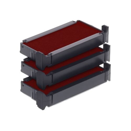 Trodat Replacement Ink Cartridge 6/4911 - Pack Of 3 Color Red