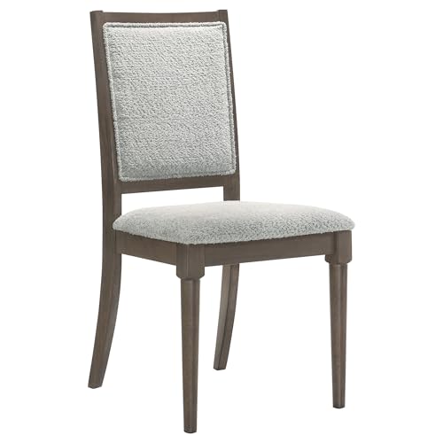 Coaster Home Furnishings Onslow Upholstered Dining Side Chair Dark Brown (Set of 2)