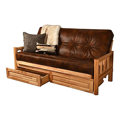 Kodiak Furniture Natural Lodge Storage Futon - Thumbnail 2