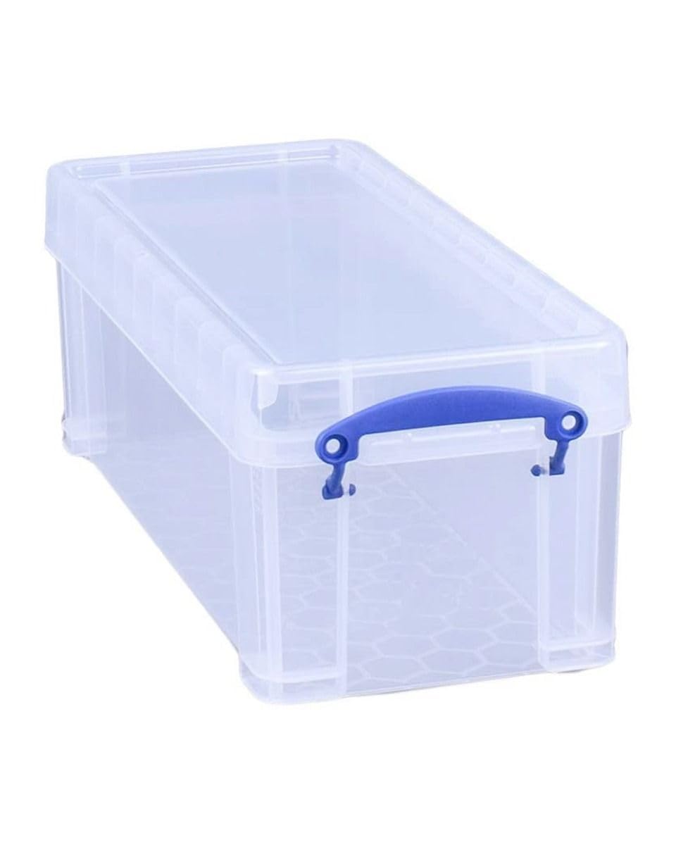 Really Useful 6.5 L Storage Box, Clear (6.5C)
