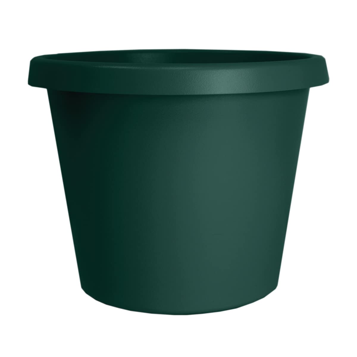 The Hc Companies 8 Inch Round Prima Planter - Small Plastic Plant Pot With Rolled Rim For Indoor Outdoor Plants Flowers Herbs, E