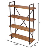 International CaravanInternational Caravan Hamburg Contemporary Laredo Four Tier Shelf