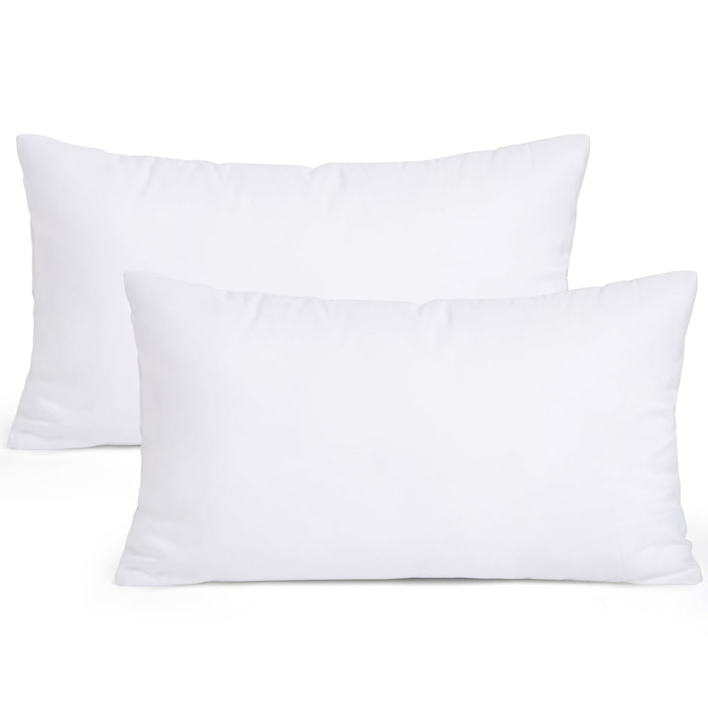 Miulee Set Of 2 Throw Pillow Inserts Premium Pillow Stuffer Rectangle Form For Decorative Cushion Bed Couch Sofa 16X26 Inch