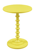 Convenience Concepts Palm Beach Spindle Table, Yellow