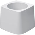 Rubbermaid Commercial Products 5 Toilet Bowl Brush Holder, White, Compact Design for Toilet Brush Storage for Bathroom/Professio