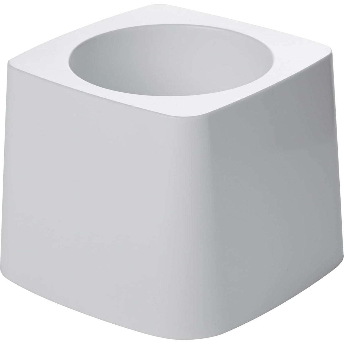 Rubbermaid Commercial Products 5' Toilet Bowl Brush Holder, White, Compact Design for Toilet Brush Storage for Bathroom/Profess