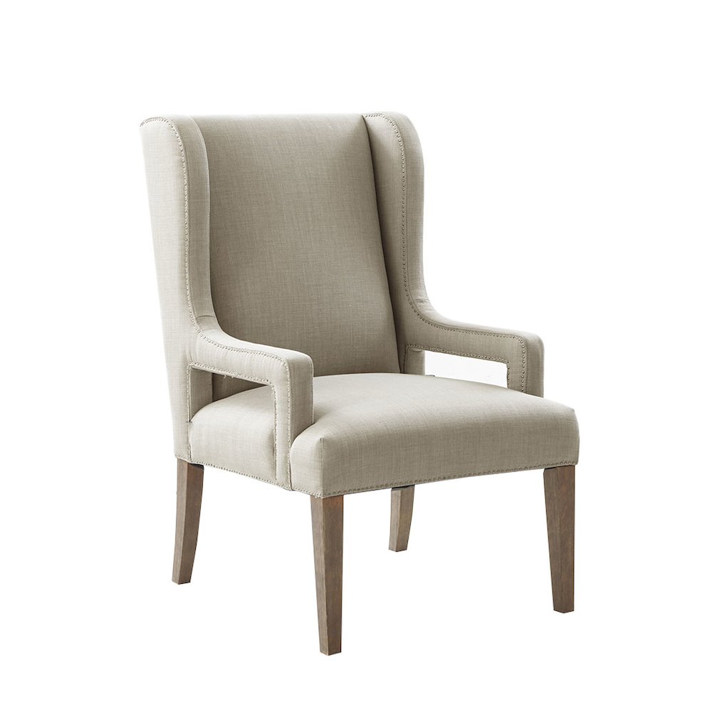 Whinney Accent Chair, Light Grey color