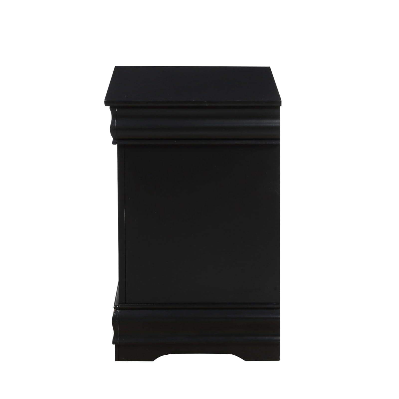 Acme Louis Philippe Nightstand in Black