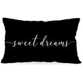 Honlung Sweet Dreams Throw Pillow Covers,Bed Decorative Pillows Covers, 12X20 Pillow Cover,Farmhouse Decor Sesthetic,Home Decor