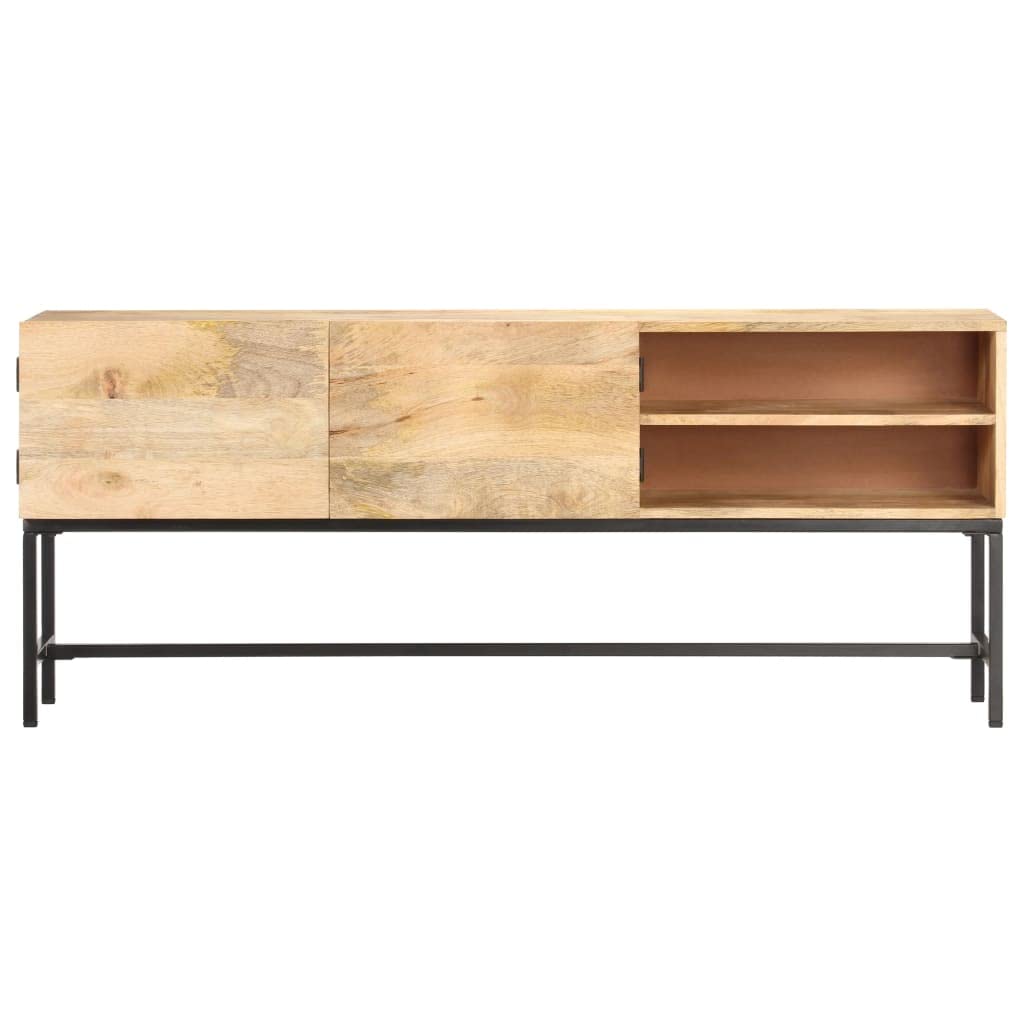 vidaXL Sideboard 57.1&quot;x11.8&quot;x23.6&quot; Solid Mango Wood