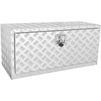 Vevor Underbody Truck Box, 36'17'18' Pickup Storage Box, Heavy Duty Aluminum Diamond Plate Tool Box With Lock And Keys, Water