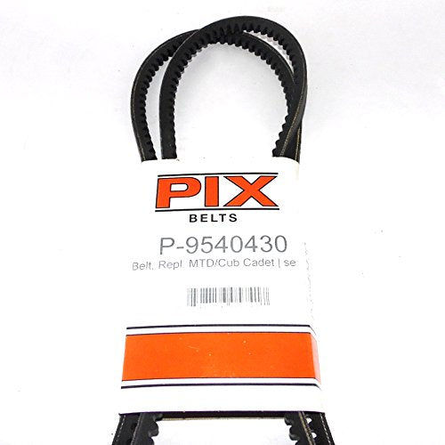 Pix Set Of 2 9540430 Belt Compatible With Mtd 954-0430, 754-0430