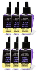 Bath and Body Works Black Cherry Merlot Wallflowers Fragrance Refill 0.8 Oz. (Pack of 6)