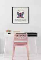 Sylvie The Growth of the Inner Being Framed Canvas by Mentoring Positives