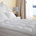 Plush Extra Thick Mattress Topper Queen For Softening Firm Mattress, Breathable Cooling Mattress Pillow Top Bed Topper For Back