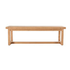 Kosas Home Fenmore 18&Quot; Laid-Back Pine Wood Dining Bench In Natural