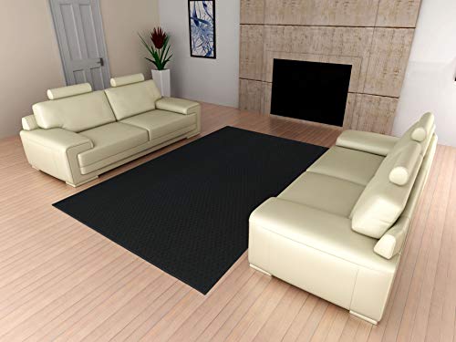 Garland Rug Town Square Black 3' X 5' Stain Resistant Indoor Area Rug