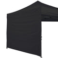 Abccanopy Instant Canopy Sunwall 10X10 Ft, 1 Pack Sidewall Only, Black