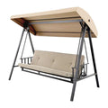 Garden Winds Replacement Canopy Top Cover Compatible with Style Selections Swing - Only Fits Model GCS00395A - RipLock 350