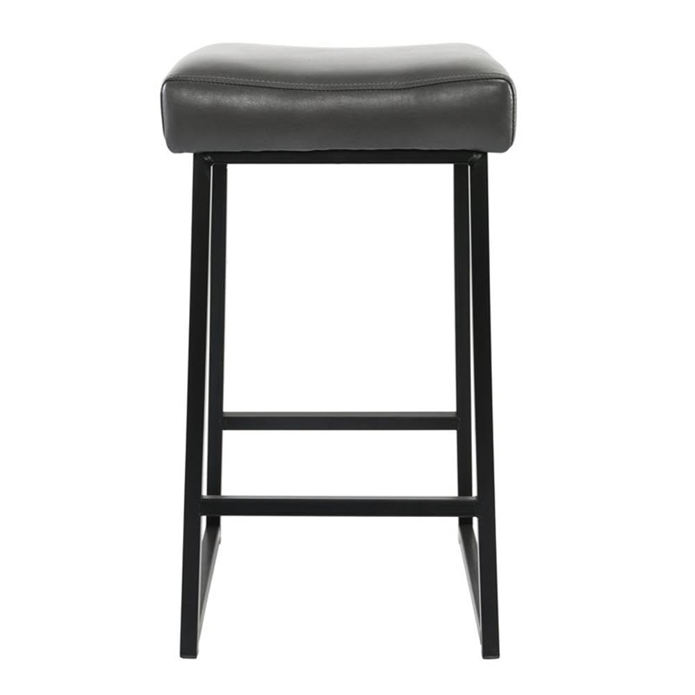 Kosas Home Amber 26&quot; Counter Stool Stone (Set of 2)