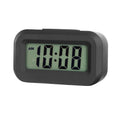 FAMICOZY Small Digital Travel Alarm Clock,Simple Operation,Easy to Read,Ascending Alarm,12/24Hr,Snooze Soft Light for Bedside,AA