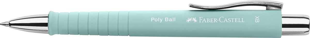 Faber-Castell Poly Ball Edition Ballpoint Pen, Xb - Caribic Blue
