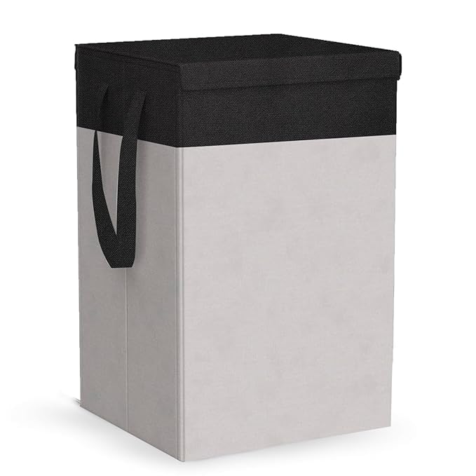 CUTBAZZ Laundry Basket for Clothes Laundry Bag Cloth Basket Non Woven Laundry Bin Laundry Bags for Clothes Freestanding Clothes 