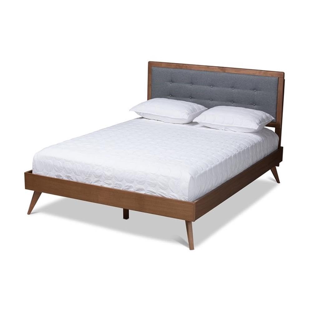 Baxton Studio Ines Platform Bed - Thumbnail 3