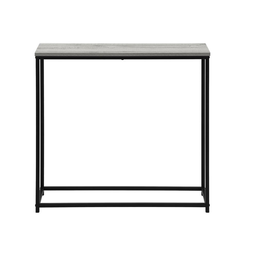 Monarch Specialties 2251 Accent Table, Console, Entryway, Narrow, Sofa, Living Room, Bedroom, Metal, Laminate, Grey, Black, Contemporary, Modern Table-32 Hall, 31.5&Quot; L X 11.5&Quot; W X 29&Quot; H
