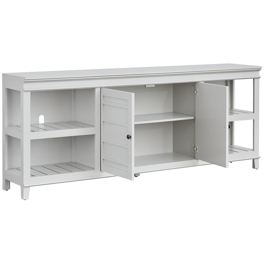 Progressive Furniture Dove Gray Reagan 80 Inch Tv Media Console