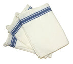 Aunt Martha'S 18-Inch By 28-Inch Package Of 3 Vintage Dish Towels, Blue Striped (Pkstb)